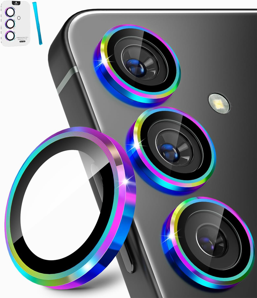 For Samsung Galaxy S25 Plus Camera Lens Tempered Glass Protector