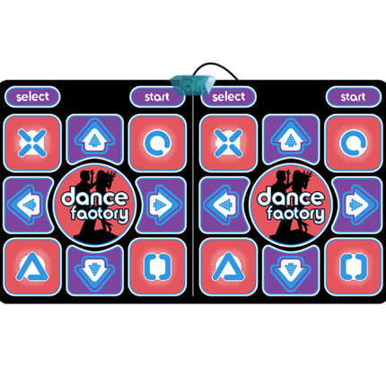 Double Dancing Mat Sports Fitness Games - salelink.co.nz