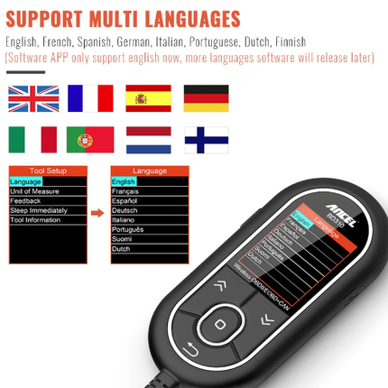 Ancel BD310 Bluetooth 4.0 OBD2 Scanner Auto Digital Gauge