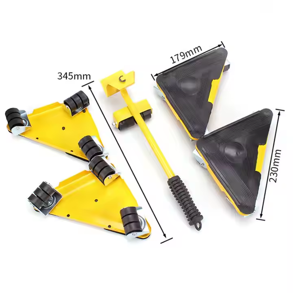 Furniture Mover with Wheels & Furniture Lifter Set