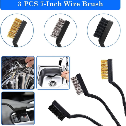 Car Detailing Brush Set