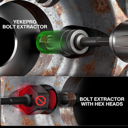 33PCS 3/8" 1/4'' Deep Well Bolt  Extractor Set