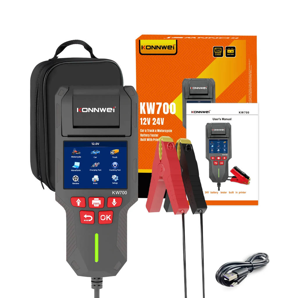 KW700 Digital Battery Tester