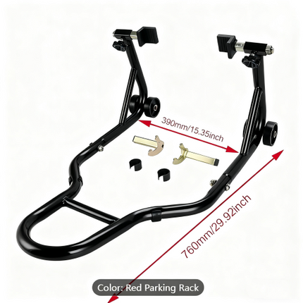 Motorcycle Rear Stand, Swingarm Spool Paddock Stands for Sport Bike