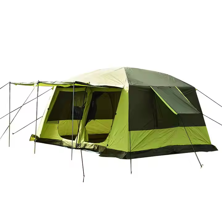 Camping Tent 420x305x210cm - Green