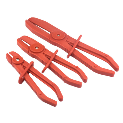 3Pcs Hose Clamp Pliers Pinch Off Pliers 3 Sizes