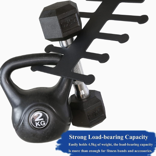 Resistance Rack Band Storage Hanger Gym Equipment Organizer Pull Up Bands Jump Ropes, Storage Rack