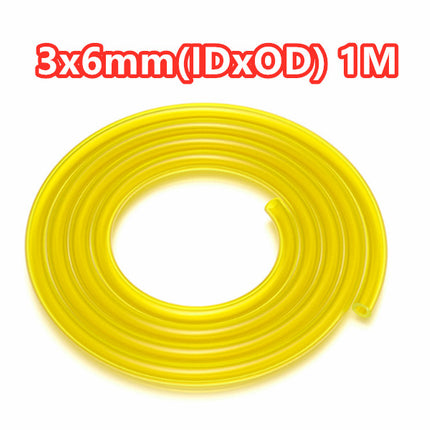Fuel Line 3x6mm(IDxOD) Hose Petrol 1M Trimmer Chainsaw