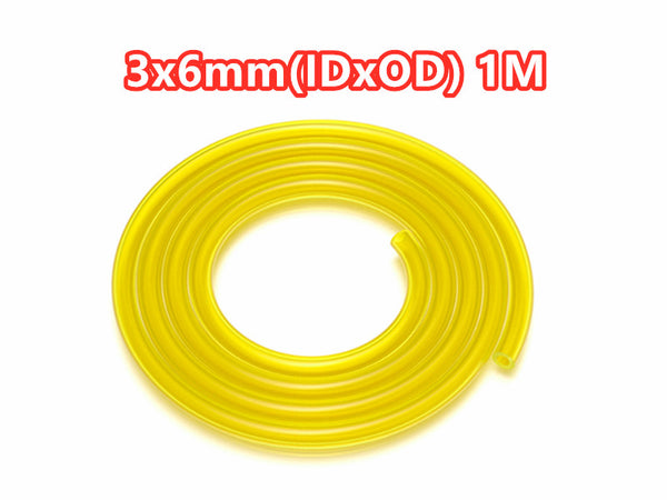 Fuel Line 3x6mm(IDxOD) Hose Petrol 1M Trimmer Chainsaw