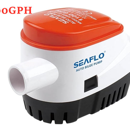 12V 1100GPH Seaflo Automatic Submersible Bilge Pump - salelink.co.nz