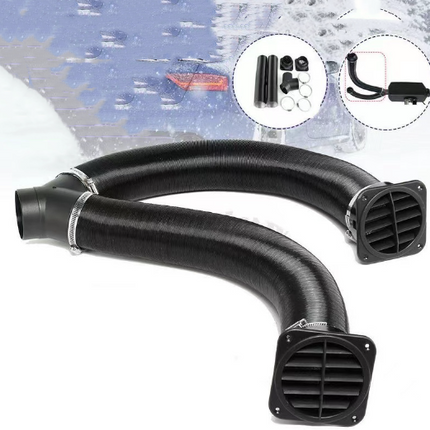 75mm Diesel Heater Vents Duct Pipe Warm Air Outlet Vent Hose Parts