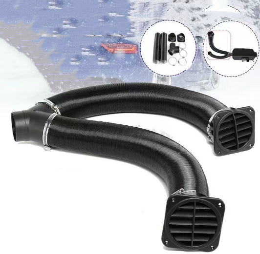 75mm Diesel Heater Vents Duct Pipe Warm Air Outlet Vent Hose Parts