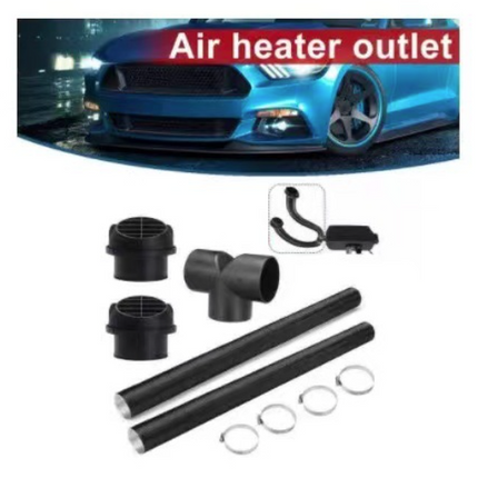 75mm Diesel Heater Vents Duct Pipe Warm Air Outlet Vent Hose Parts
