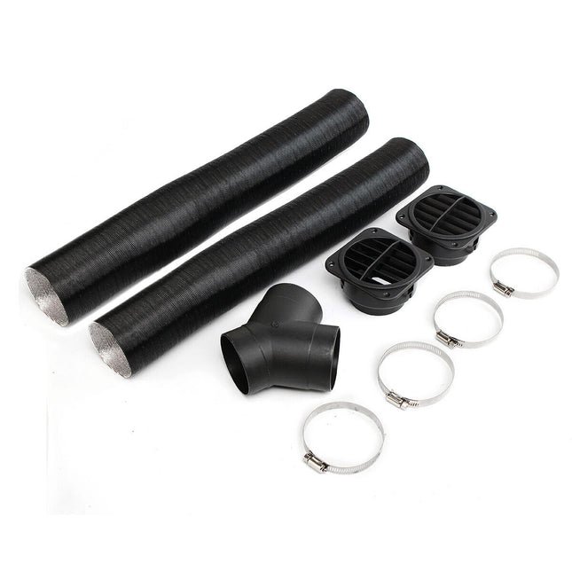 75mm Diesel Heater Vents Duct Pipe Warm Air Outlet Vent Hose Parts