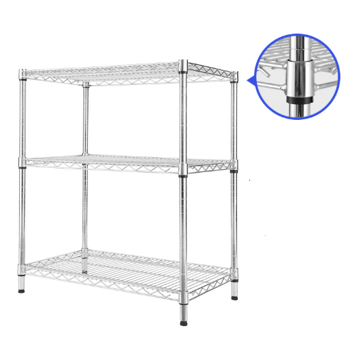 3-Shelf Storage Shelving Unit