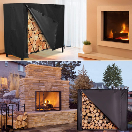 244x61x107cm Firewood Rack Cover