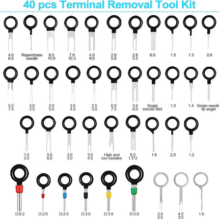 91PCS Terminal Removal Tool Kit for Car - salelink.co.nz