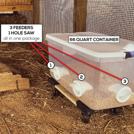 Poultry Pro Feeder Chicken Feeder