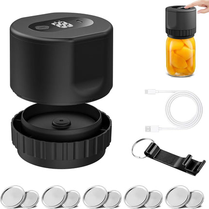 Electric Mason Jar Vacuum Sealer - salelink.co.nz
