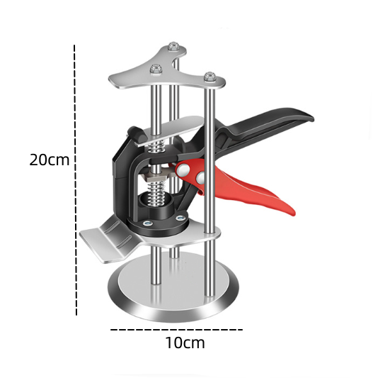 Tile Lifter - Durable Tripod Column Height Adjuster with Enhanced Steel Base