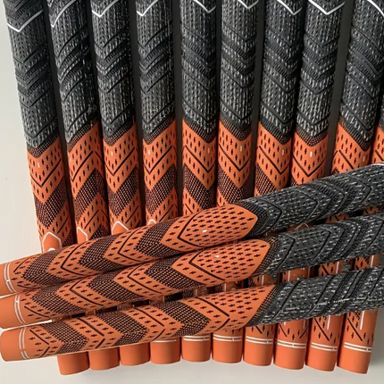 10pcs MultiCompound Golf Club Grips Orange