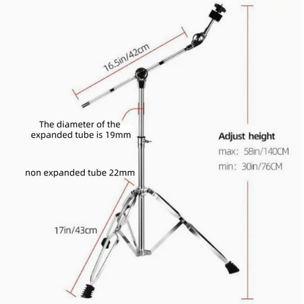 Cymbal Stand 62x13x12cm