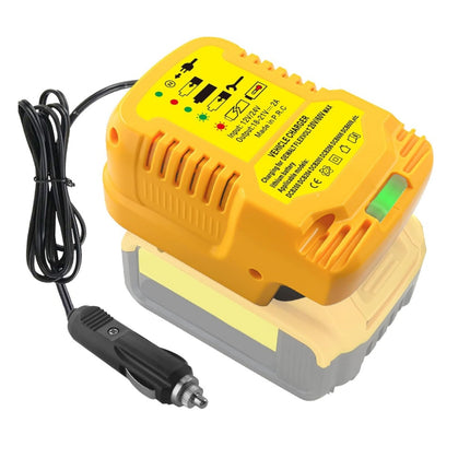Car Charger for Dewalt 18V 20V Battery Car Charger Cigarette Lighter