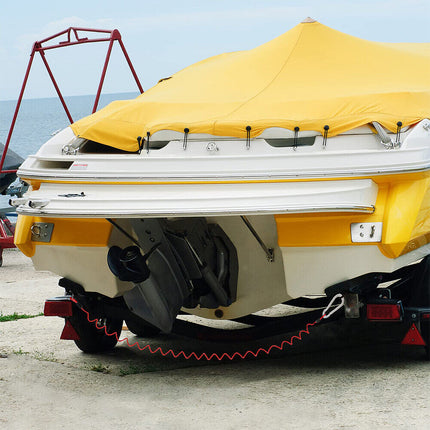 Coiled Pin Spring Straps For Breakaway Cable Brakes Trailer Truck Camper Caravan - salelink.co.nz