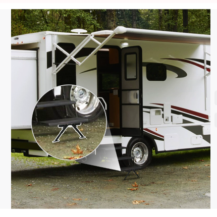 RV Step Stabilizer for Camping Trailer