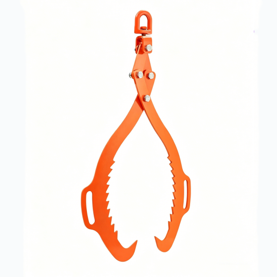 28in Log Lifting Tongs, 2-Claw Log Tongs, 800kg Lifting Capacity