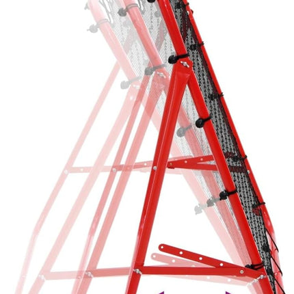 100X100cm Adjustable Football Kickback Rebounder