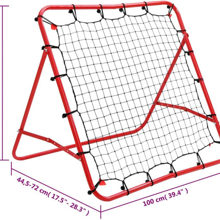 100X100cm Adjustable Football Kickback Rebounder