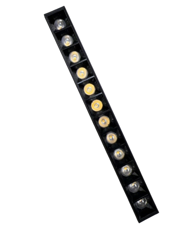 Magnetic Grille Light 12W LED Ceiling Lamp