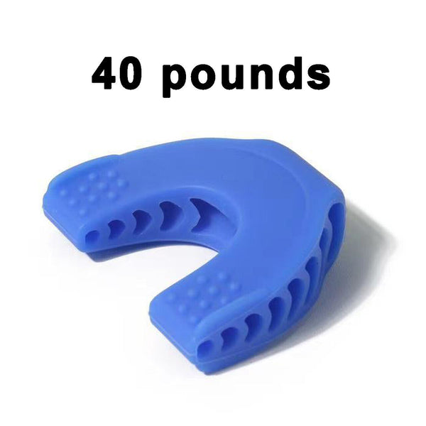 Blue 40 Pounds Jaw Exerciser Jawline Exerciser Toner