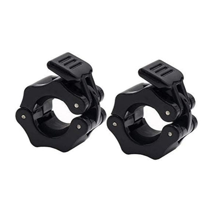 2x 25mm Barbell Clamp Collar Clip Olympic Weightlifting Lift Spring Dumbell Lock