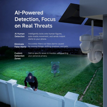 Solar 4G Security Camera Outdoor