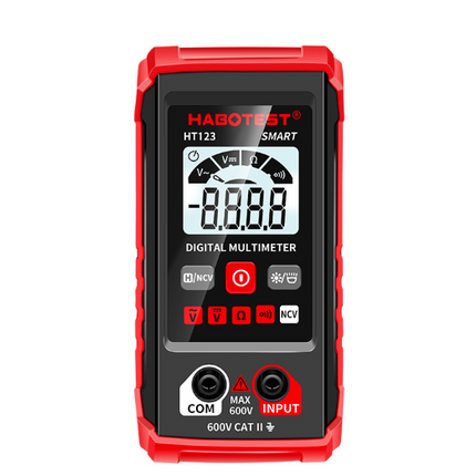 Digital Multimeter True RMS Auto Range DC AC Voltage Tester