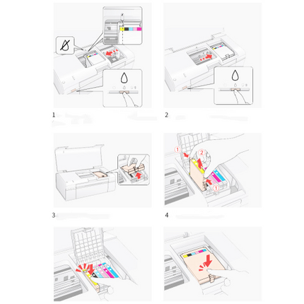 Compatible Brother LC233 Y Yellow Ink Cartridge DCP-J562DW J480DW J880DW