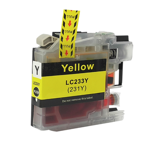 Compatible Brother LC233 Y Yellow Ink Cartridge DCP-J562DW J480DW J880DW
