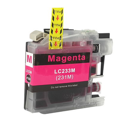 Compatible Brother LC233 M Magenta Ink Cartridge DCP-J562DW J480DW J880DW