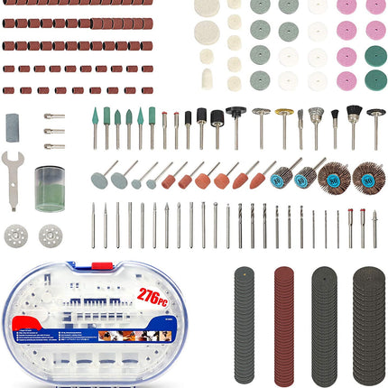 276Pcs Rotary Tool Accessories Kit Fits Dremel Rotary Tool
