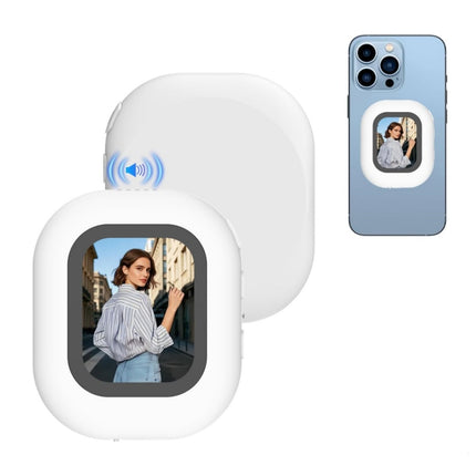 Selfie Monitor Screen for iPhone & Android, Magnetic Back Camera Monitor