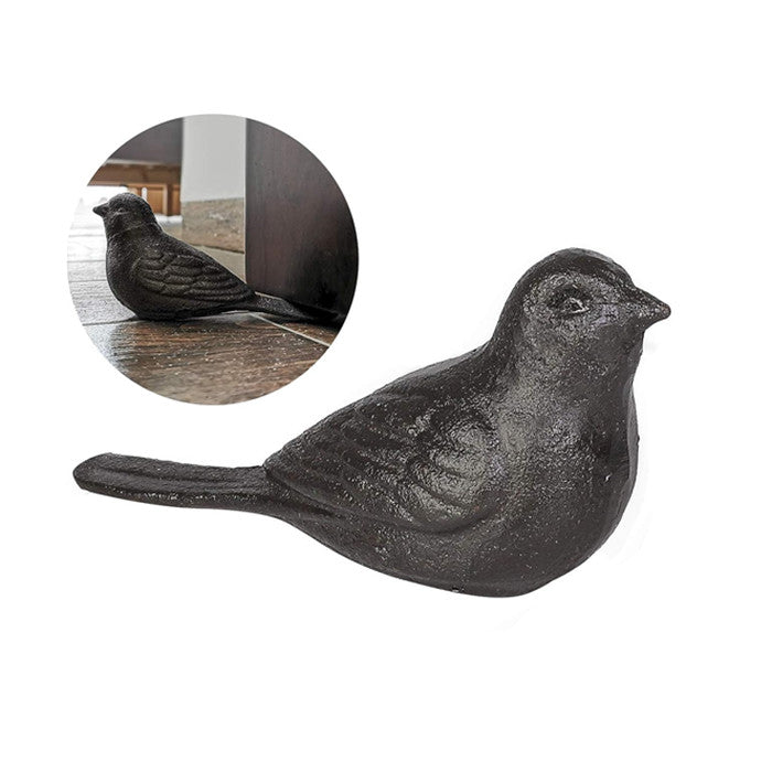 Bird Door Stopper Cast Iron