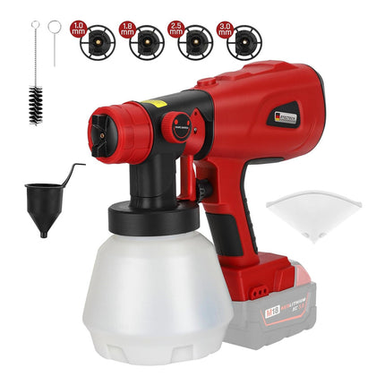 Paint Sprayer Fits Milwaukee 18V Battery Spray Gun - salelink.co.nz