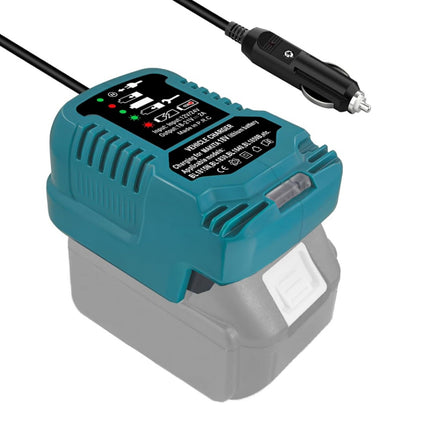 DC 12V/24V Car Charger for Makita 18V LXT Battery Cigarette Lighter