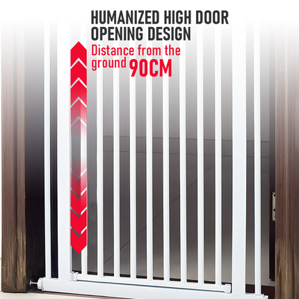 Extra Tall 150cm Pet Security Gate Safety Guard Adjustable - salelink.co.nz