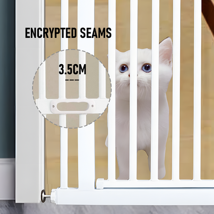 Extra Tall 150cm Pet Security Gate Safety Guard Adjustable - salelink.co.nz