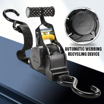 Retractable Auto Ratchet Strap