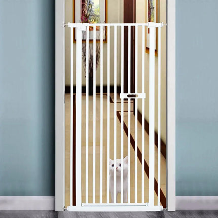 Extra Tall 150cm Pet Security Gate Safety Guard Adjustable - salelink.co.nz