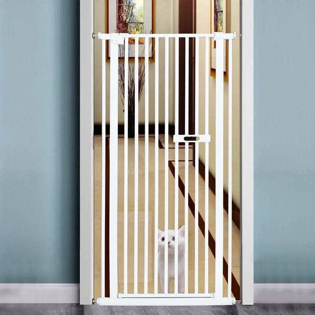 Extra Tall 150cm Pet Security Gate Safety Guard Adjustable - salelink.co.nz